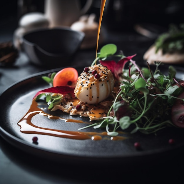 写真 料理の楽しみ 食べ物の写真