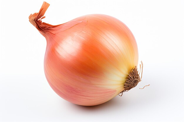 Culinary Essential Onion Isolated on White Background Fresh Ingredient Appeal