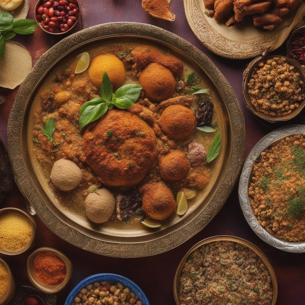 A Culinary Journey through the Flavors of the Arab World wallpaper