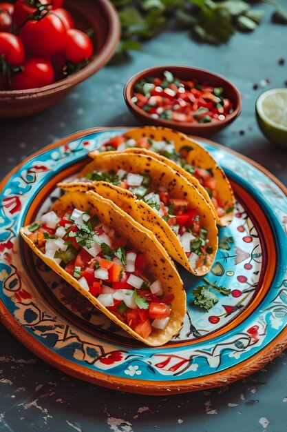 Culinary Kaleidoscope Een frisse en gedurfde twist op een kleurrijk Mexicaans gerecht