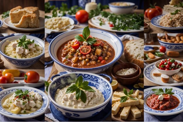 Culinary Magic Traditionele Griekse keuken verspreid