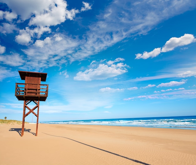 Cullera Dosel beach Mediterranean valencia