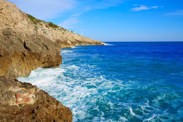 Foto spiaggia di cullera platja del far playa del faro valencia