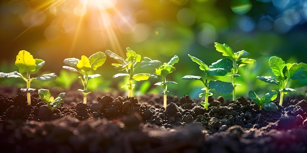 생태 균형 및 지속가능성을 위한 유기농 정원 (Cultivating Life: Organic Gardening for Ecology Balance and Sustainability Concept)