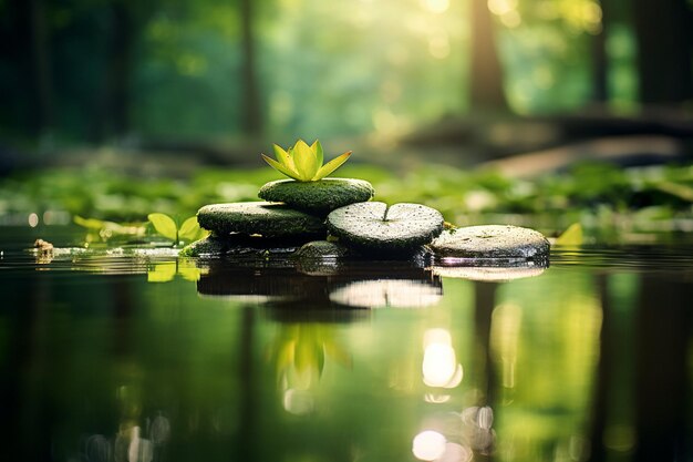 Premium Photo  Cultivating Tranquility