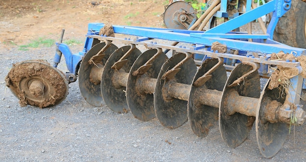 Cultivator schotel, tractor uitrusting