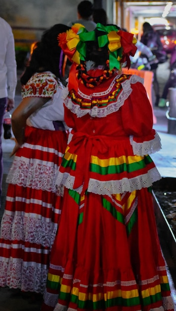 Photo cultura tradicional mexicana bailes folcloricos