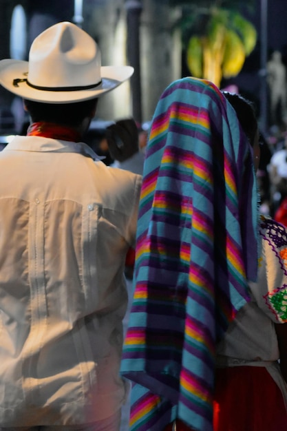 Photo cultura tradicional mexicana bailes folcloricos