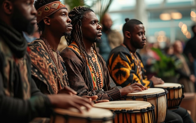 Cultural Black History Month Circle