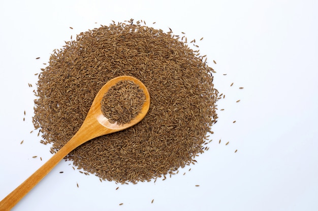 Cumin or caraway seeds