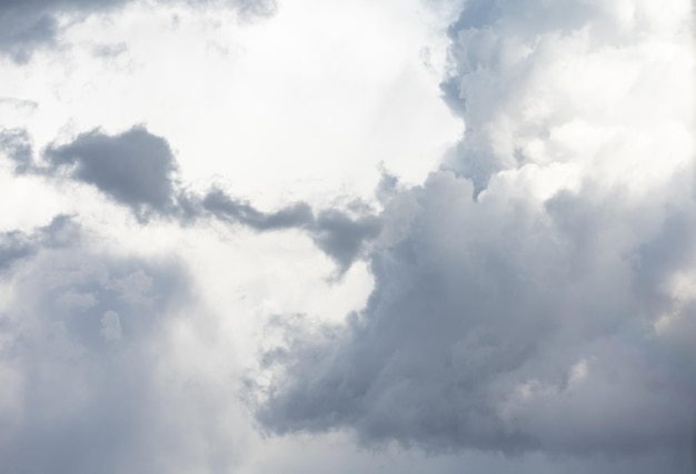 Cumulonimbus stormachtige wolken