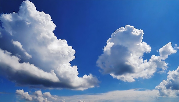 Cumulus Clouds' Delight A Beautiful Sky