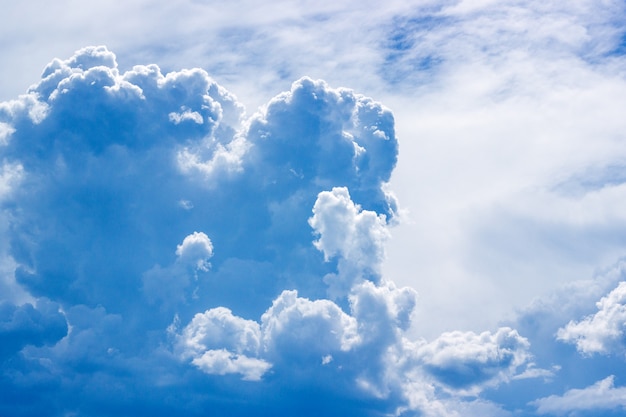 Фото Кучевые облака в небе