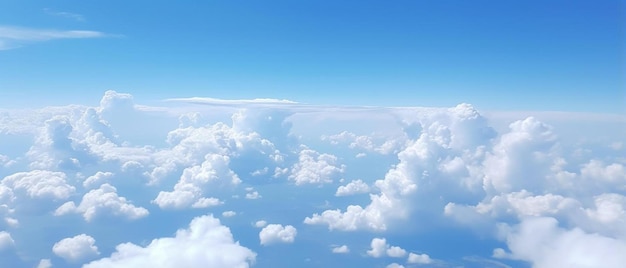 Photo cumulus clouds