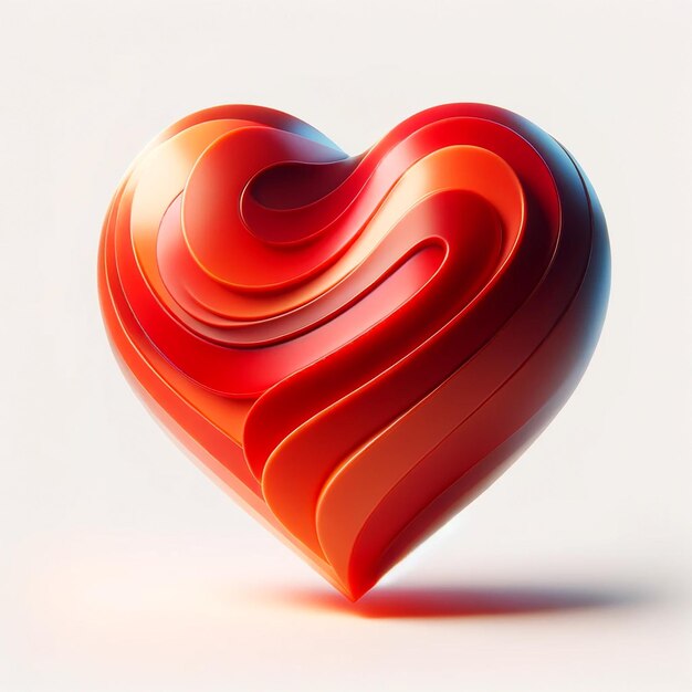 Photo cuore 3d