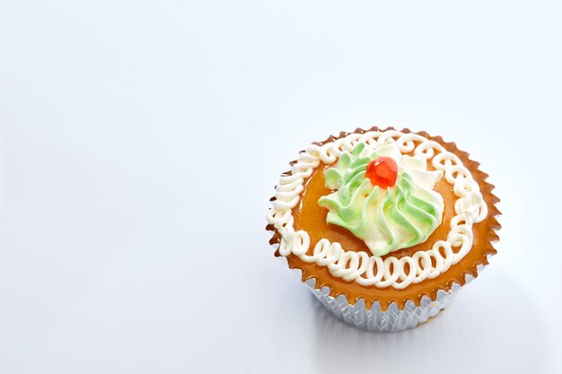 cup cake on white