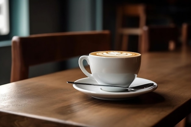 cup of cappuccino Generative AI