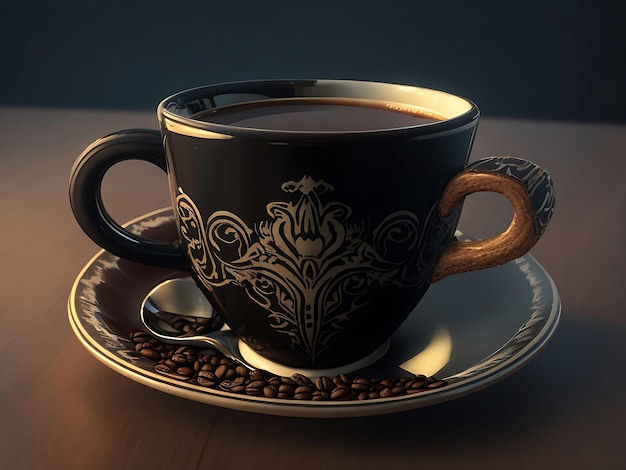 cup of coffee ai generator