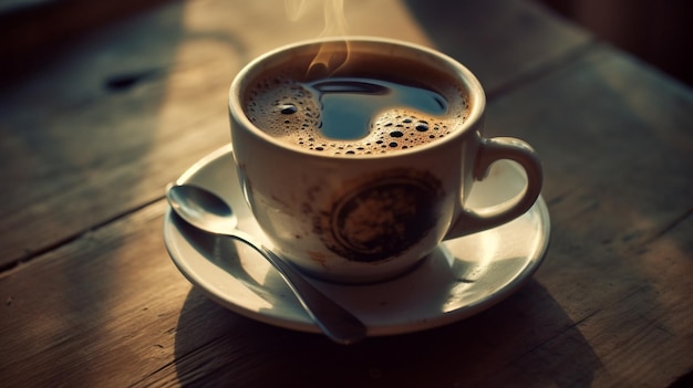 A Cup of Coffee to Brighten Your Mood