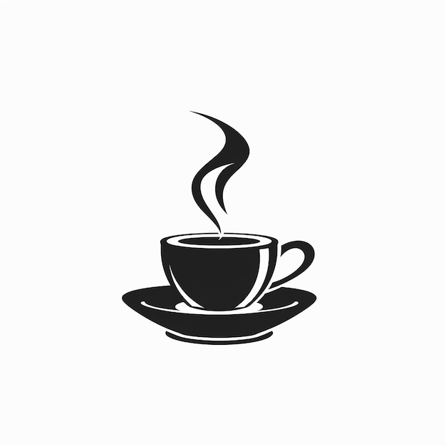 a cup of coffee is on a saucer with a saucer in the background