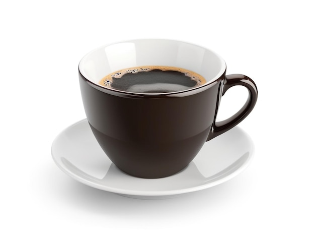 側面にラテという言葉が書かれたコーヒーのカップ