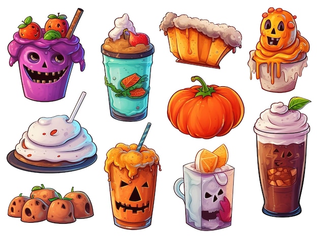 Cup collection for Halloween