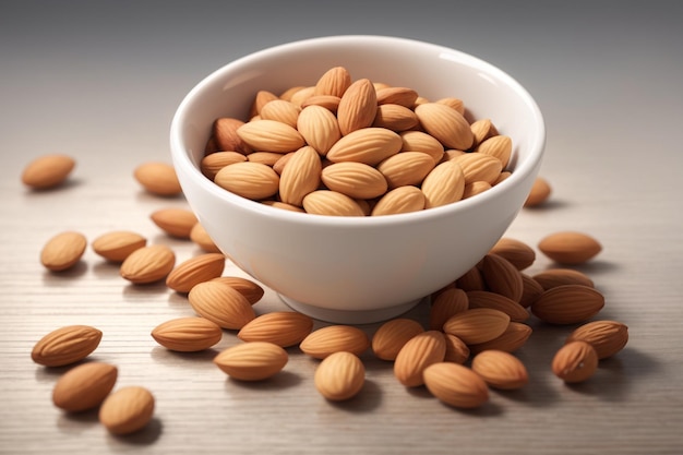 a cup full almond
