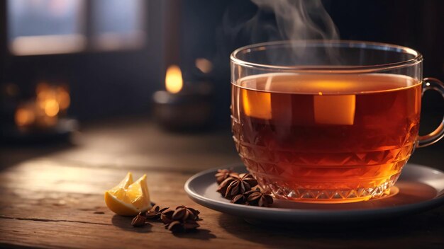 A Cup of Herbal Hot Tea