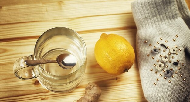 Una tazza di tè dolce fatto in casa