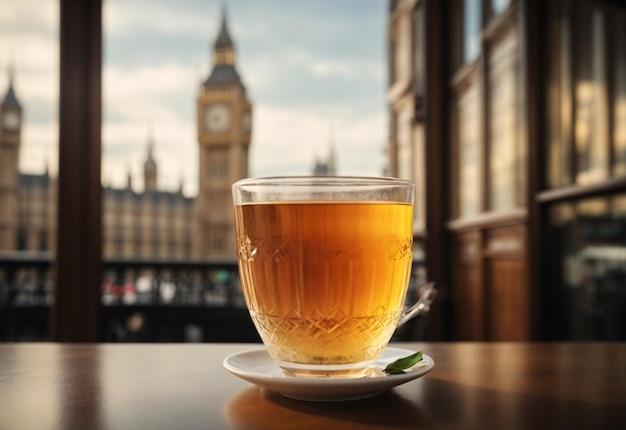 イングランドの街で一杯のお茶