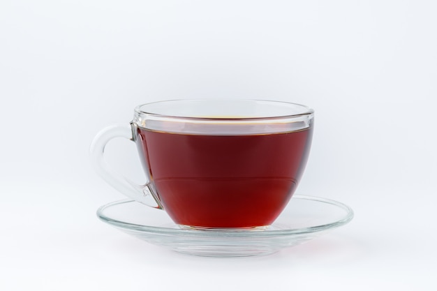 Cup of tea isolated