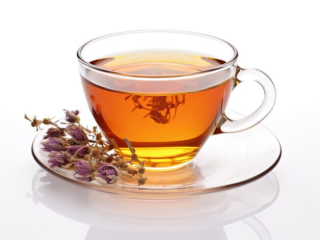 Photo cup of tea on a table