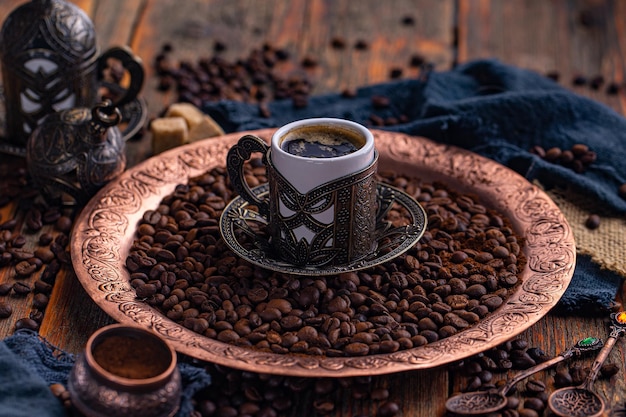 Cup of Turkish coffee