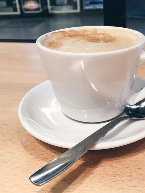 Фото Чашка с кофе лате
