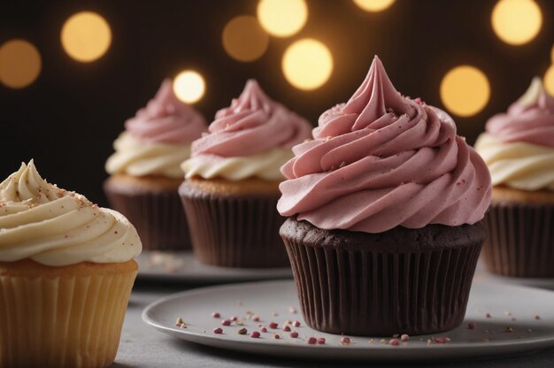 Cupcake assortiment voor verjaardagsfeestje