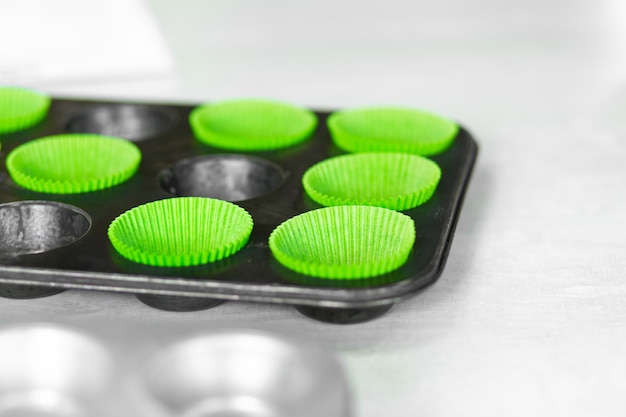 Pirottino per cupcake. strumenti di cottura professionali