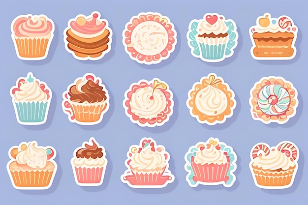 cupcake clipart-plakkers