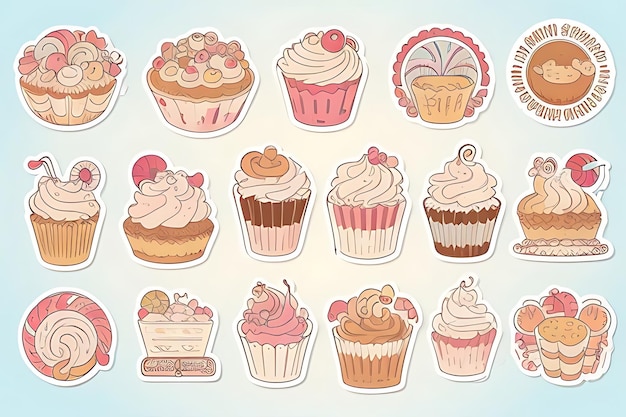 cupcake clipart-plakkers