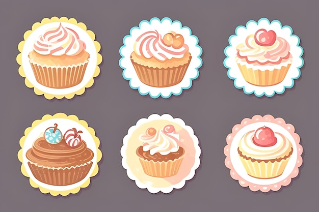 cupcake clipart-plakkers