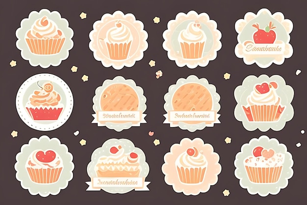 cupcake clipart-plakkers