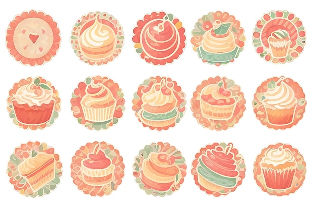 cupcake clipart-plakkers