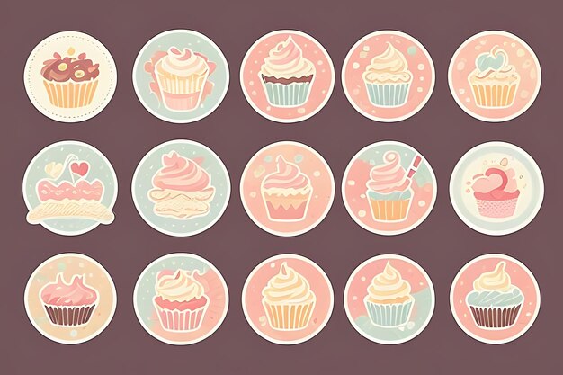 cupcake clipart-plakkers