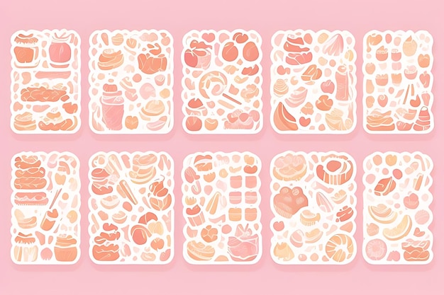 cupcake clipart stickers