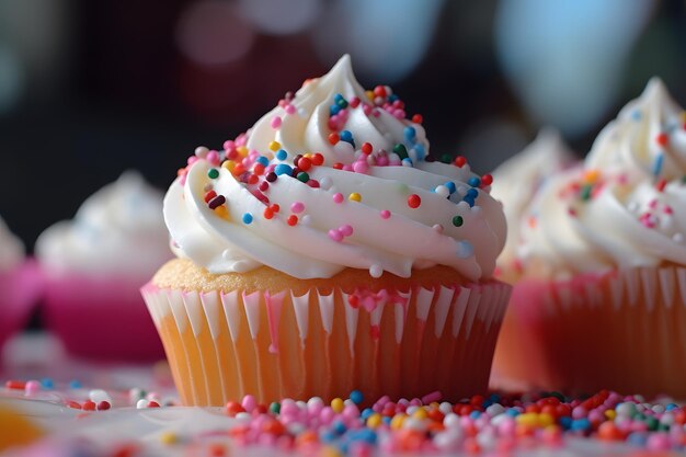 Cupcake Closeup Shot