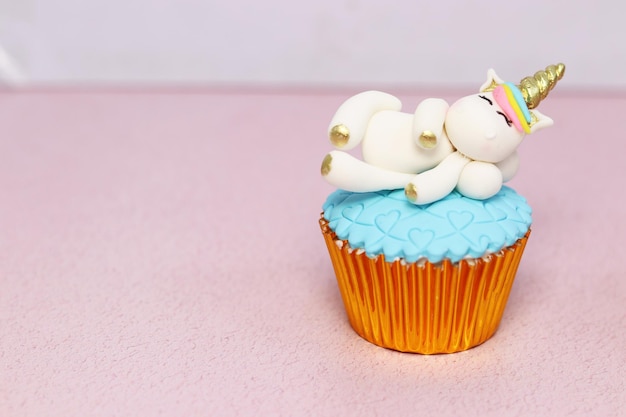 cupcake de Unicornio eenhoorn cupcake