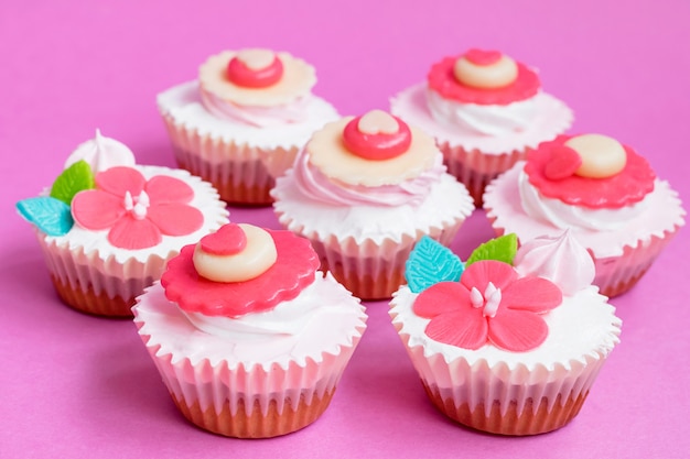 Cupcake for Valentine Day.