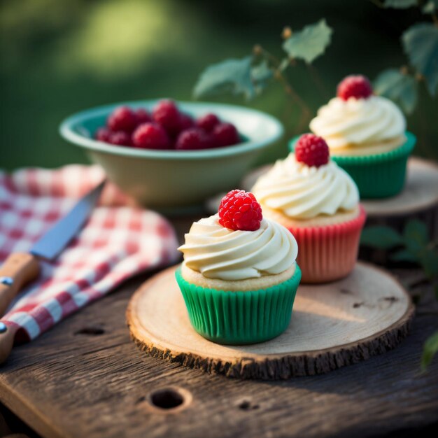 cupcake with cream illustration images