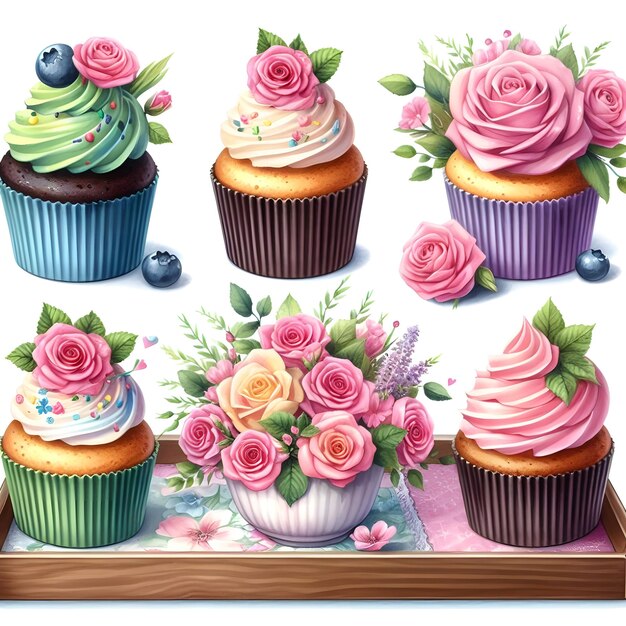 Photo cupcake