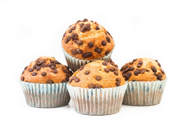 Cupcakes with chocolate chips