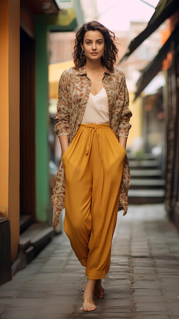 curating confidence IndoWestern attire for modern women